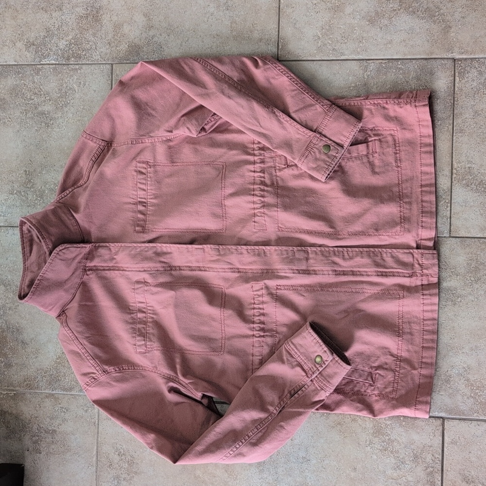 OLD NAVY Spring Summer Lightweight Jacket Medium Pink/Rose Coloured